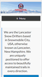 Mobile Screenshot of lancastersnowdrifters.org